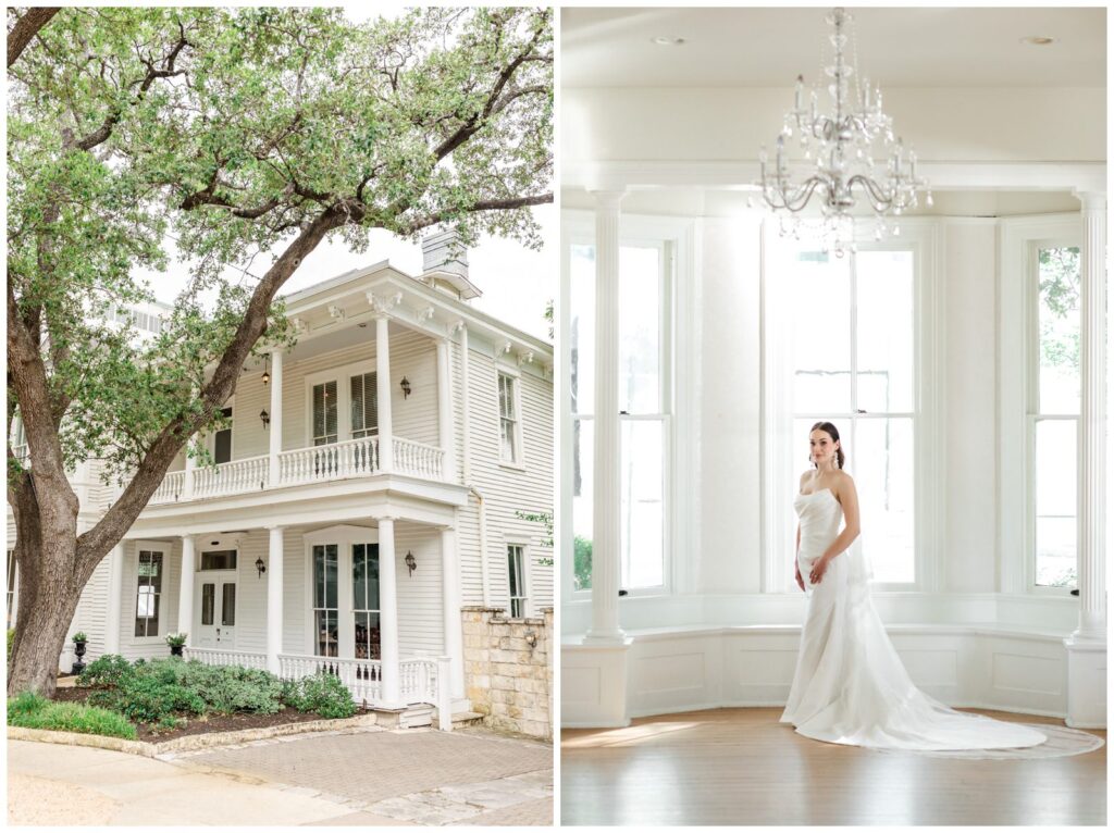 The Allan House wedding venue in Austin Tx